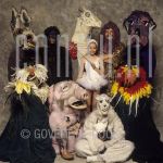 Herman Finkers (Date Unknown) at studio in Amsterdam.

[keywords]Posed, Full Length, Eyecontact, Smiling, Animals, Ballerina[/keywords]